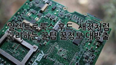 ✨ 일렉트로룩스 후드, ✨ 새것처럼 관리하는 꿀팁! 꿀정보 대방출! 🍯