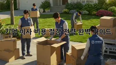 기업 이사, 비용 절감 전략 완벽 가이드